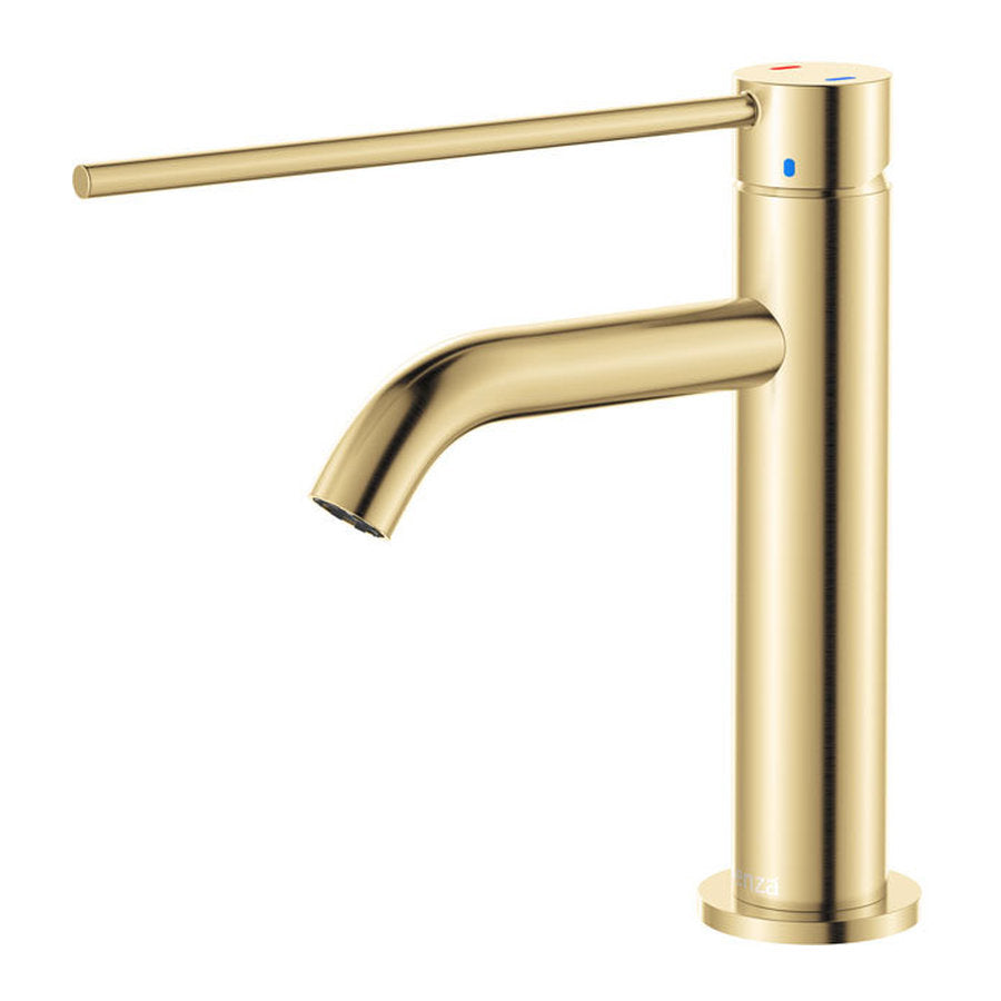 Fienza Kaya Care Basin Mixer, Urban Brass