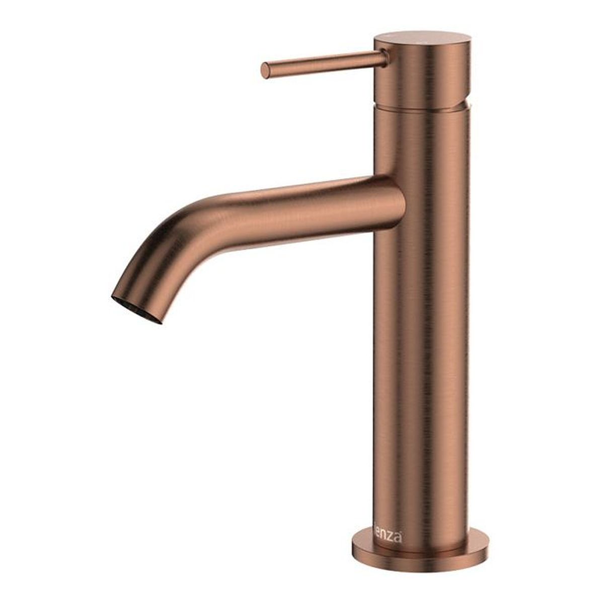 Kaya Basin Mixer, Brushed Copper