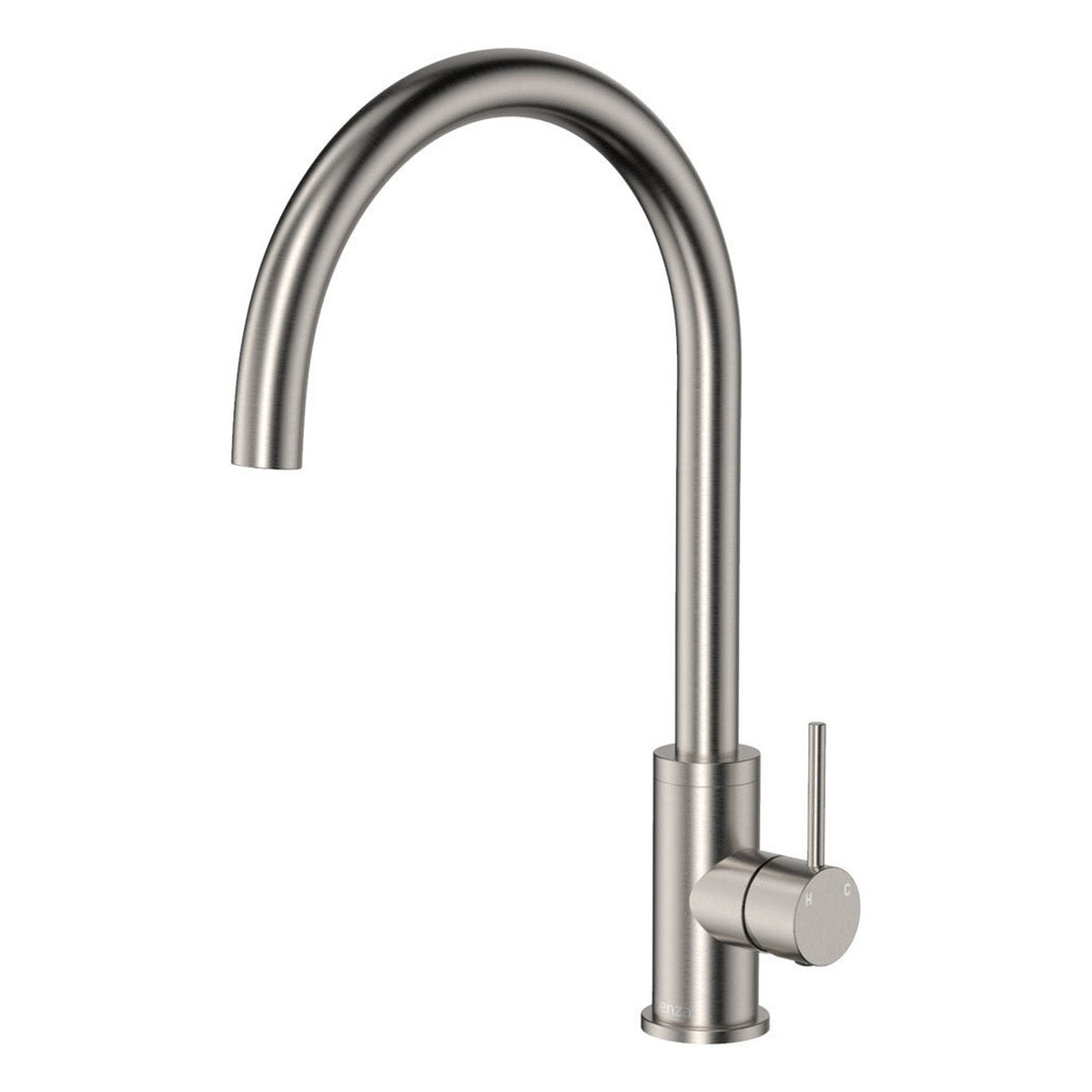 Fienza Kaya Sink Mixer, Brushed Nickel - Lead Free