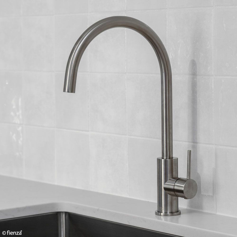Kaya Sink Mixer, Brushed Nickel