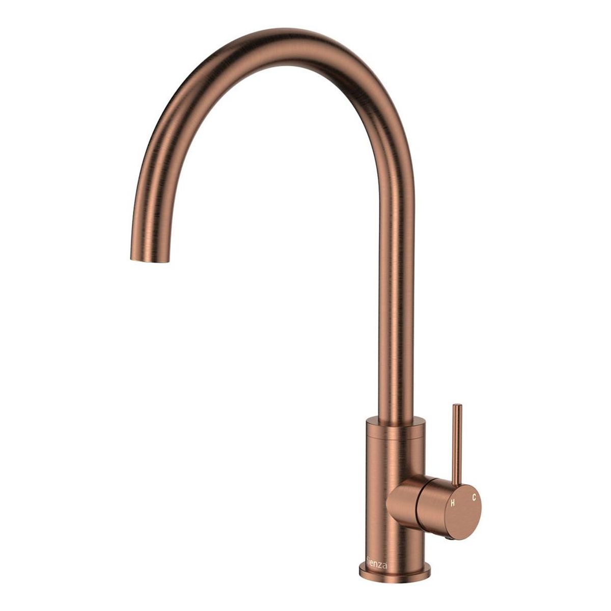 Kaya Sink Mixer, Brushed Copper