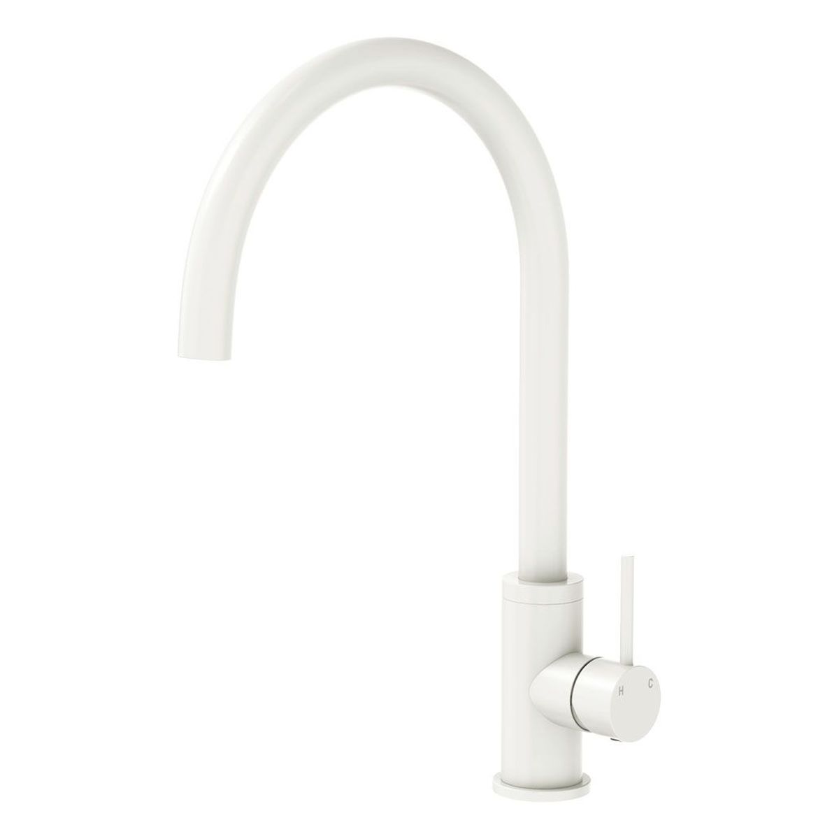 Kaya Sink Mixer, Matte White