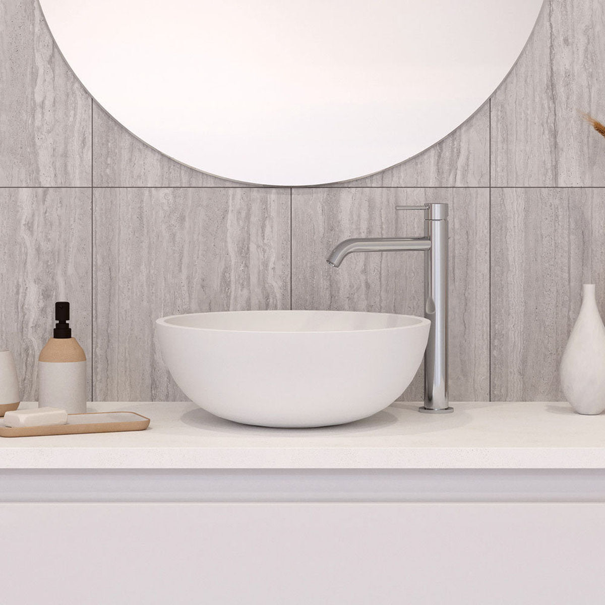 Fienza Kaya Tall Basin Mixer, Chrome - Lead Free