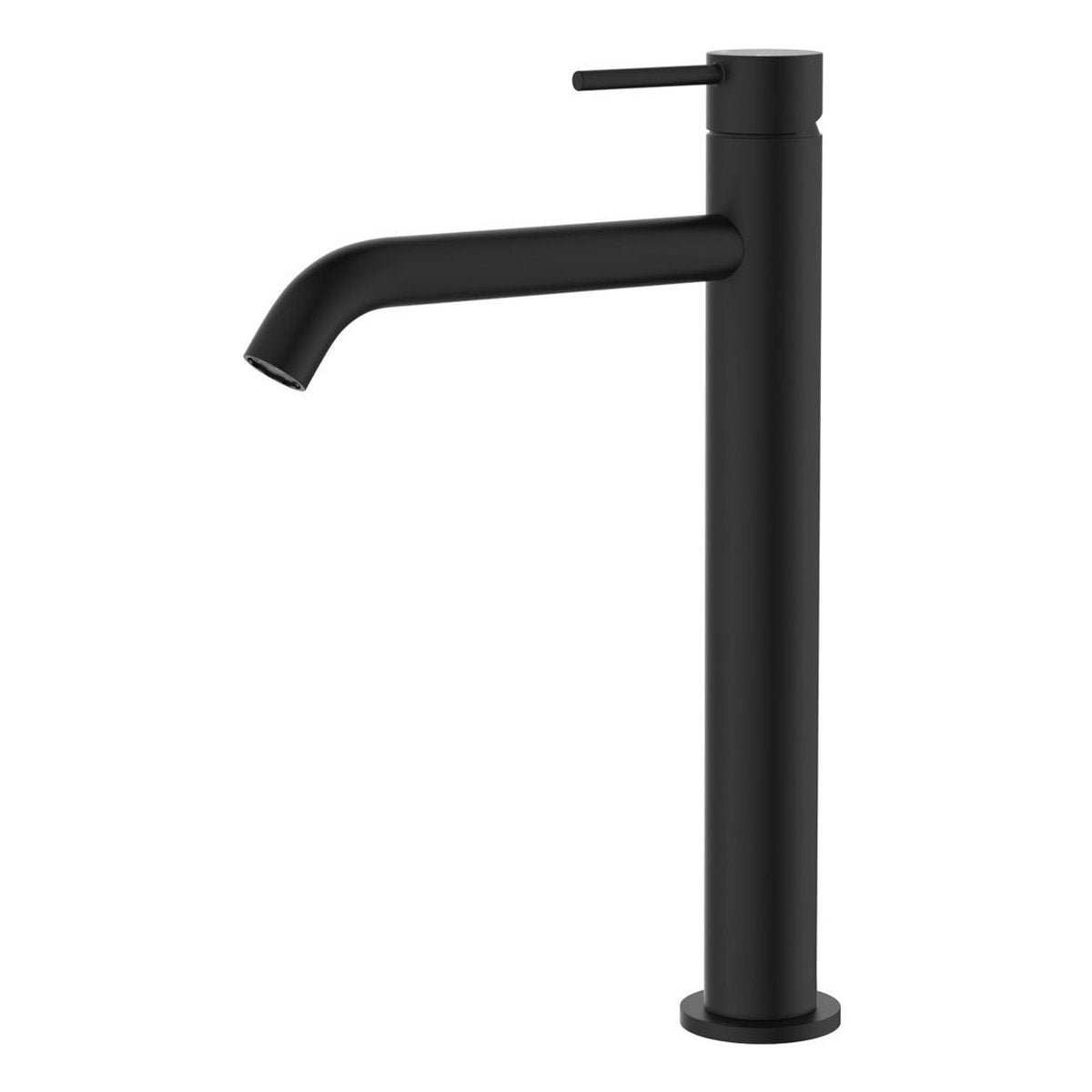 Fienza Kaya Tall Basin Mixer, Matte Black - Lead Free