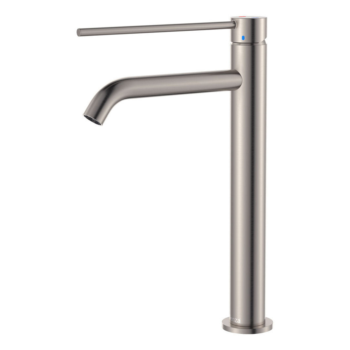 Fienza Kaya Care Tall Basin Mixer, Brushed Nickel - Lead Free