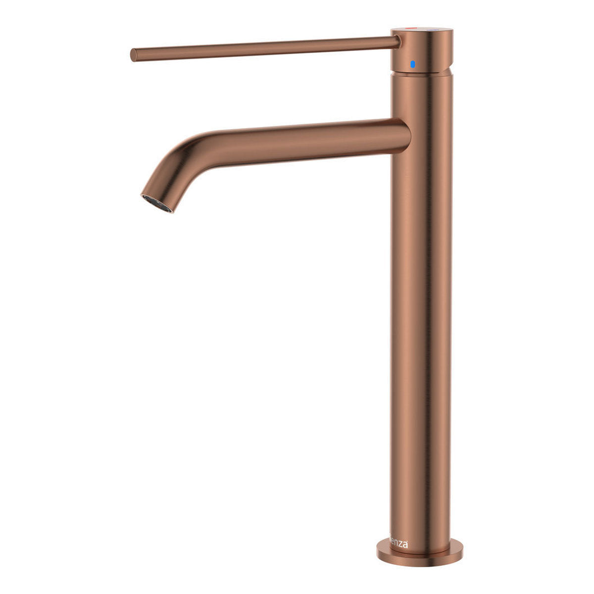 Fienza Kaya Care Tall Basin Mixer, Brushed Copper - Lead Free