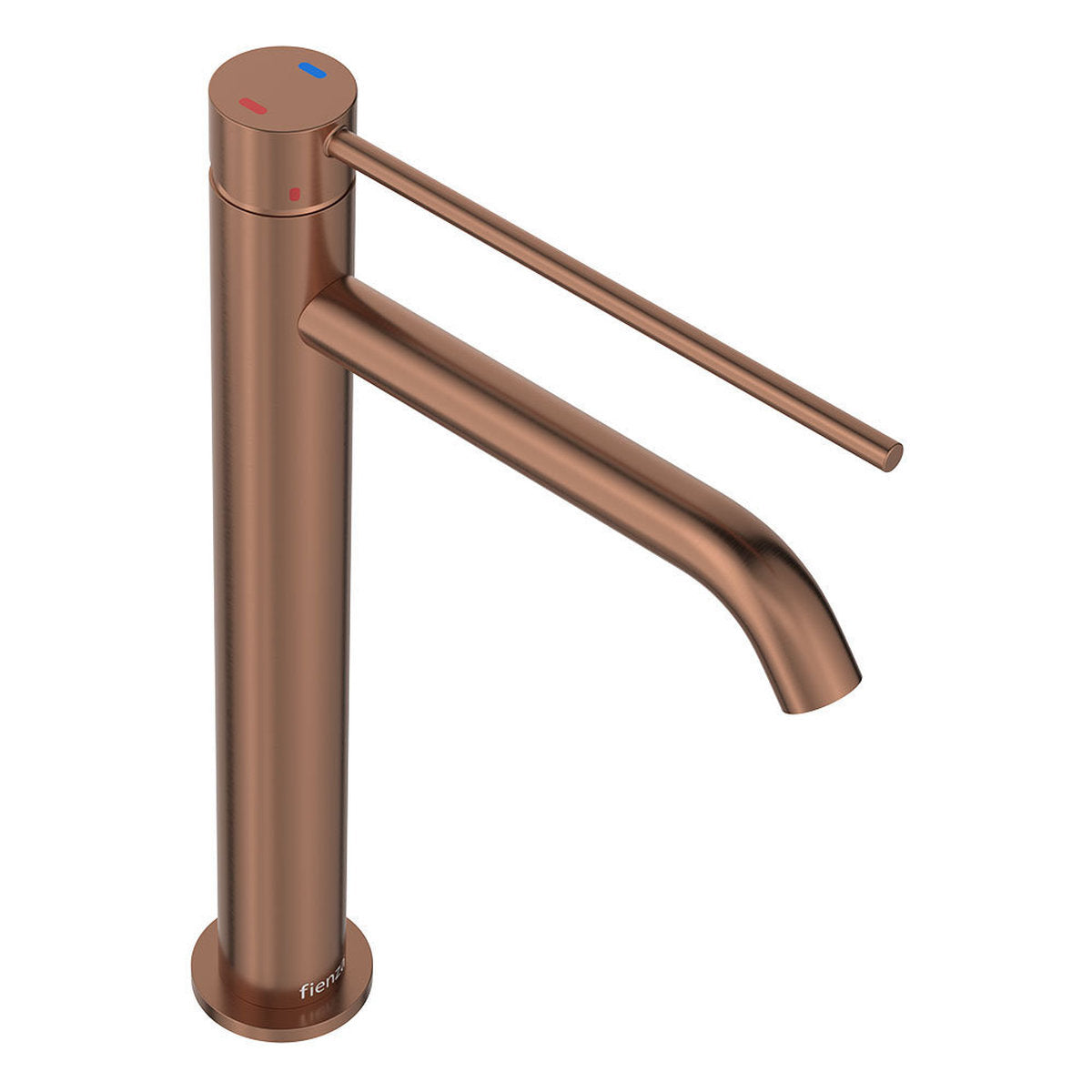 Fienza Kaya Care Tall Basin Mixer, Brushed Copper - Lead Free