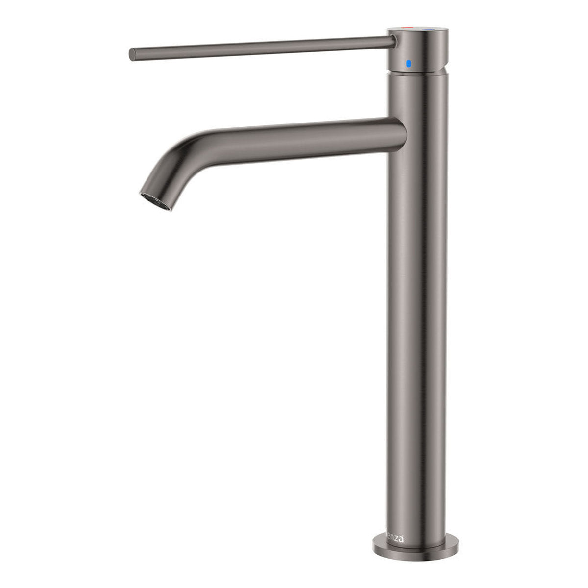 Fienza Kaya Care Tall Basin Mixer, Gun Metal - Lead Free