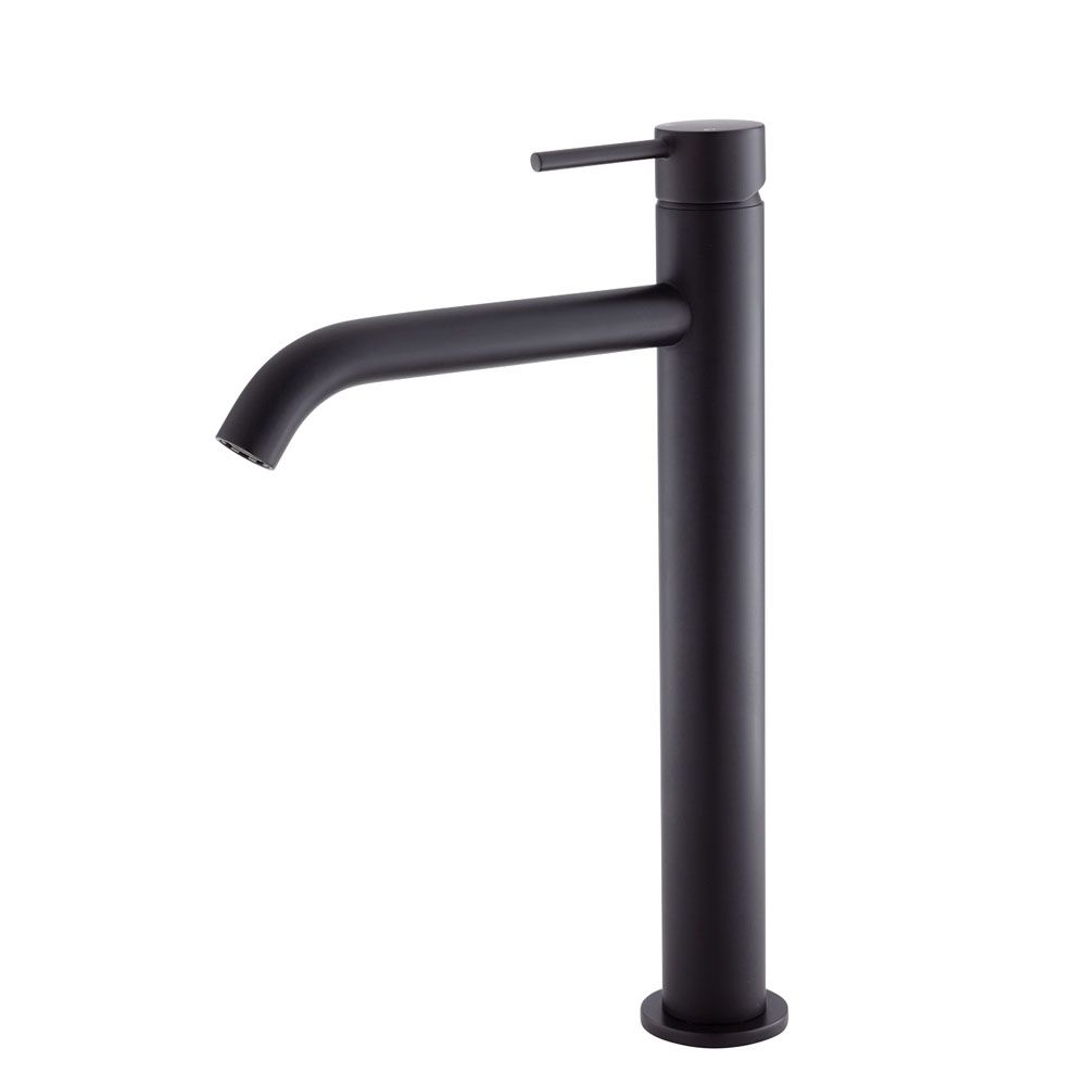 Kaya Tall Basin Mixer, Matte Black