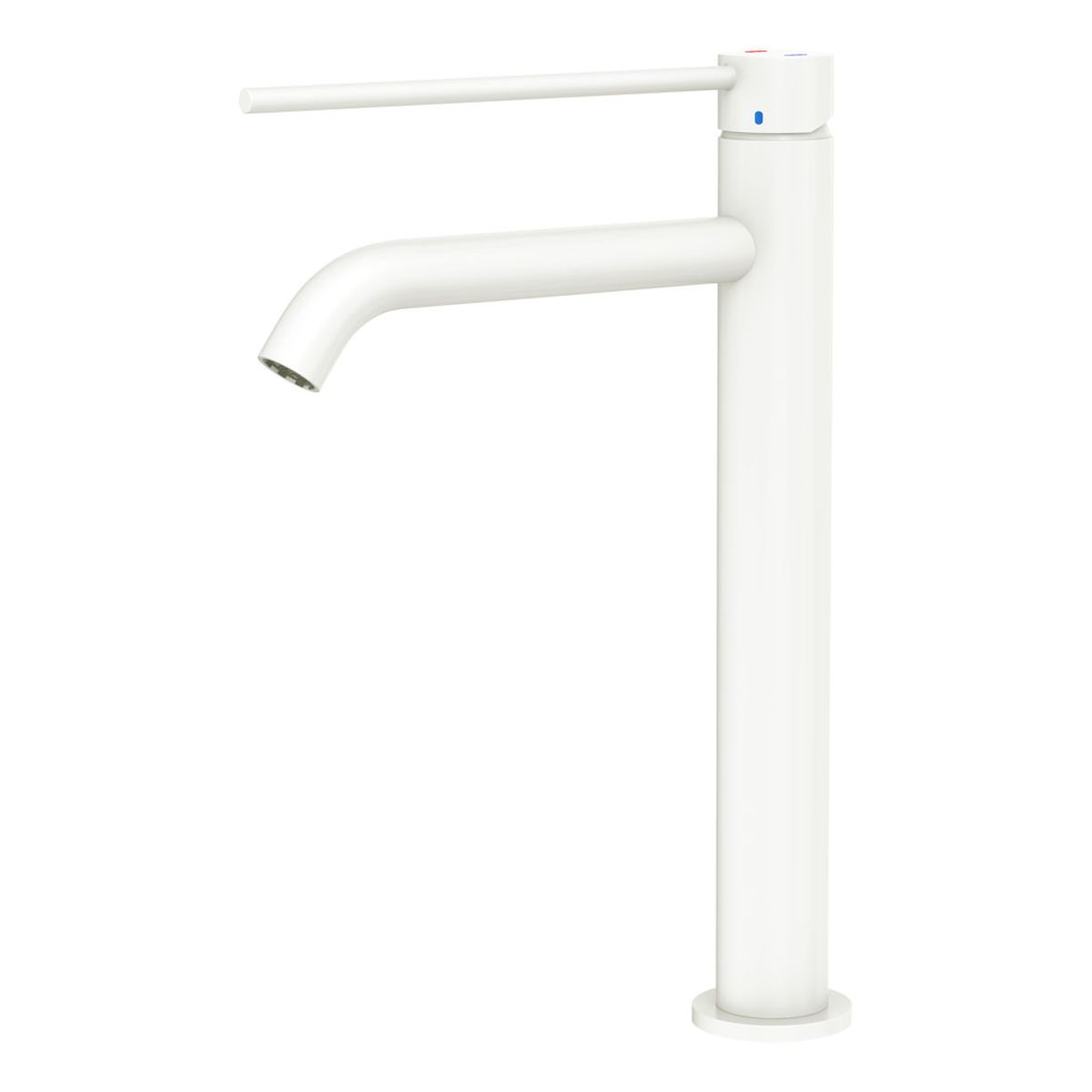 KAYA Care Tall Basin Mixer, Matte White