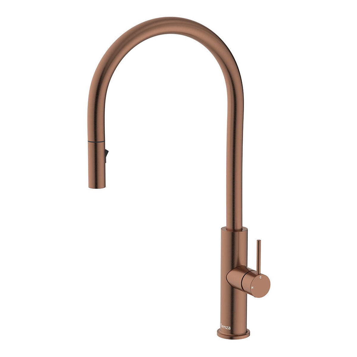 Fienza Kaya Pull-Out Sink Mixer, Brushed Copper - Lead Free