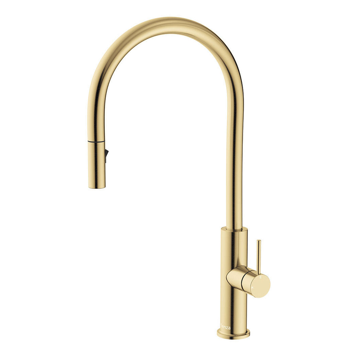 Fienza Kaya Pull-Out Sink Mixer, Urban Brass - Lead Free