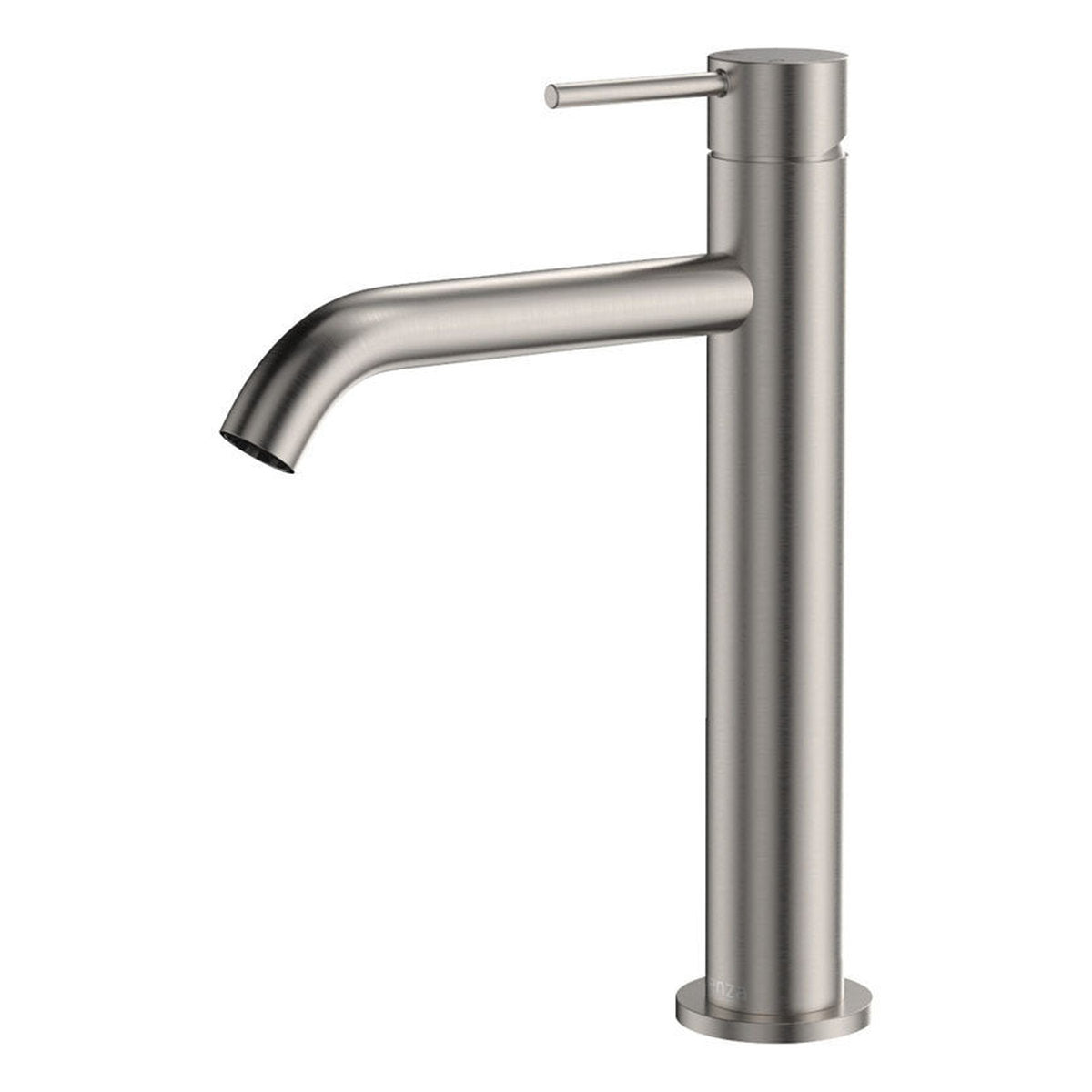 Fienza Kaya Medium Basin Mixer, Brushed Nickel - Lead Free