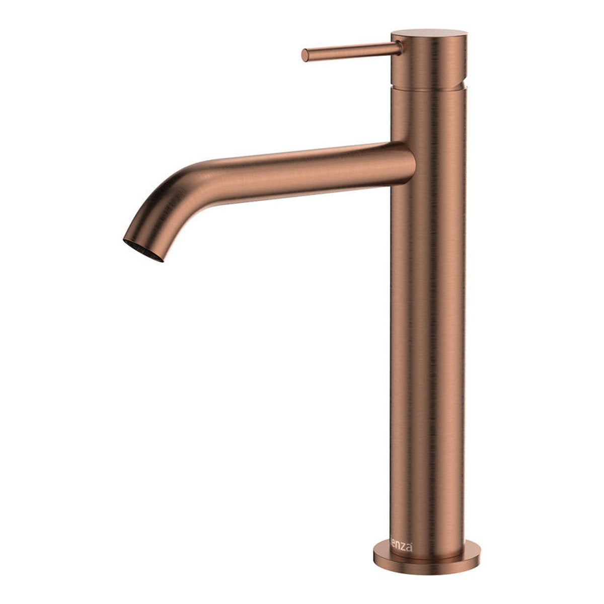 Fienza Kaya Medium Basin Mixer, Brushed Copper - Lead Free