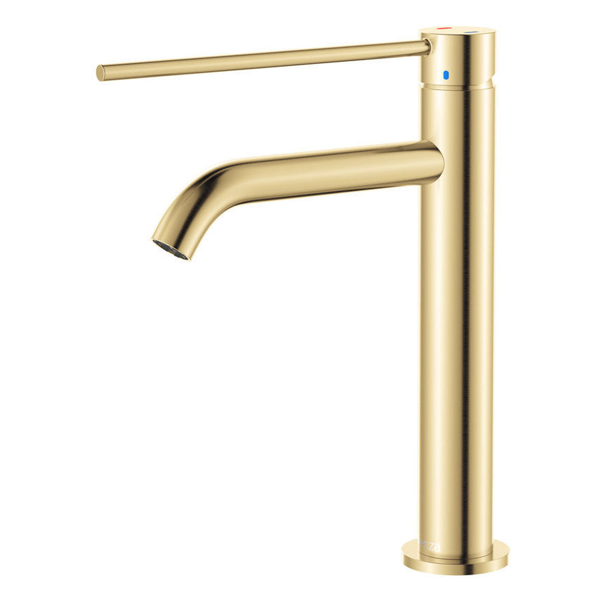 Fienza Kaya Care Medium Basin Mixer, Urban Brass - Lead Free