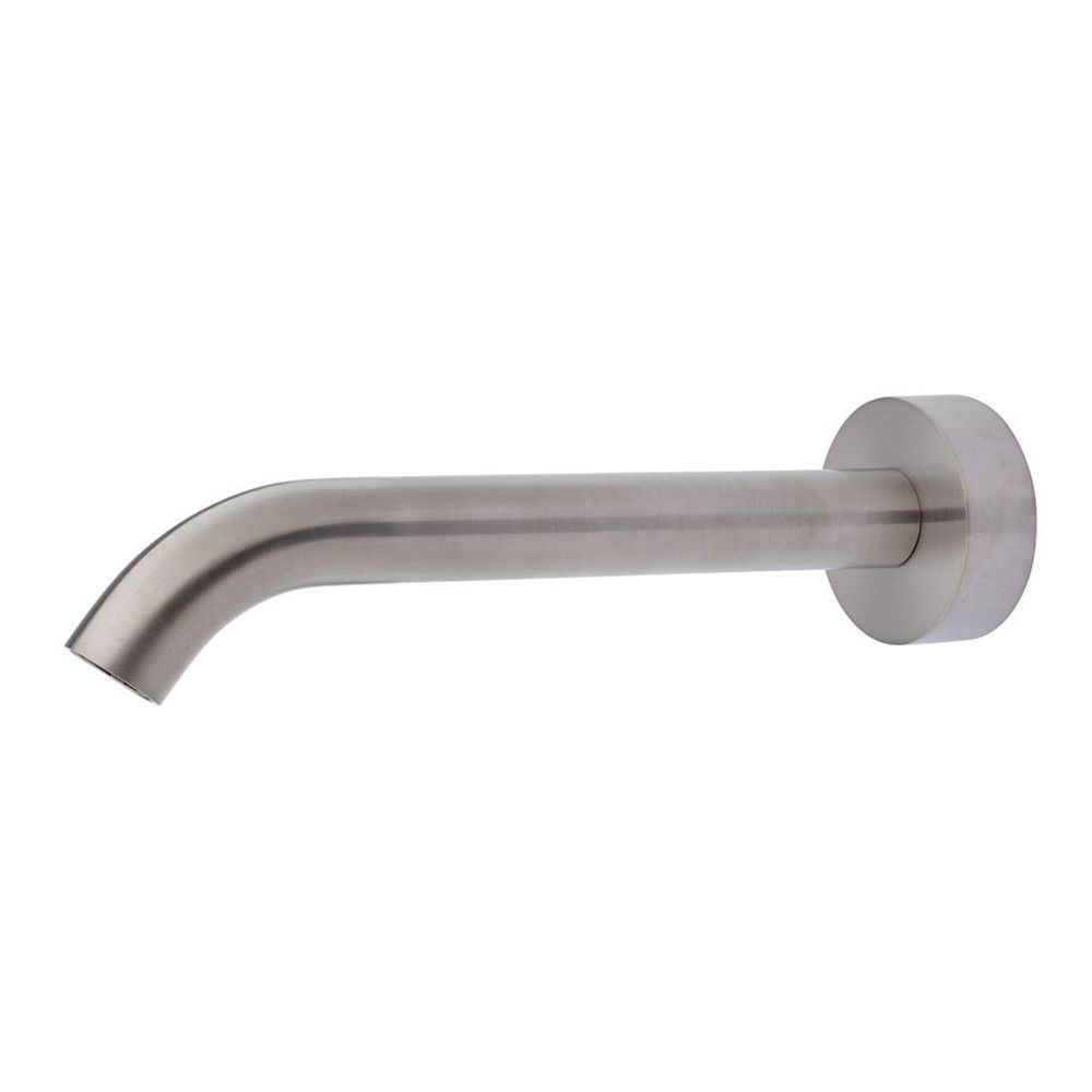 Kaya 180mm Bath/Basin Outlet, Brushed Nickel