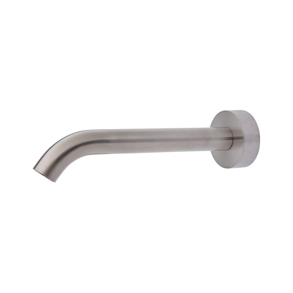 Kaya 180mm Bath/Basin Outlet, Brushed Nickel