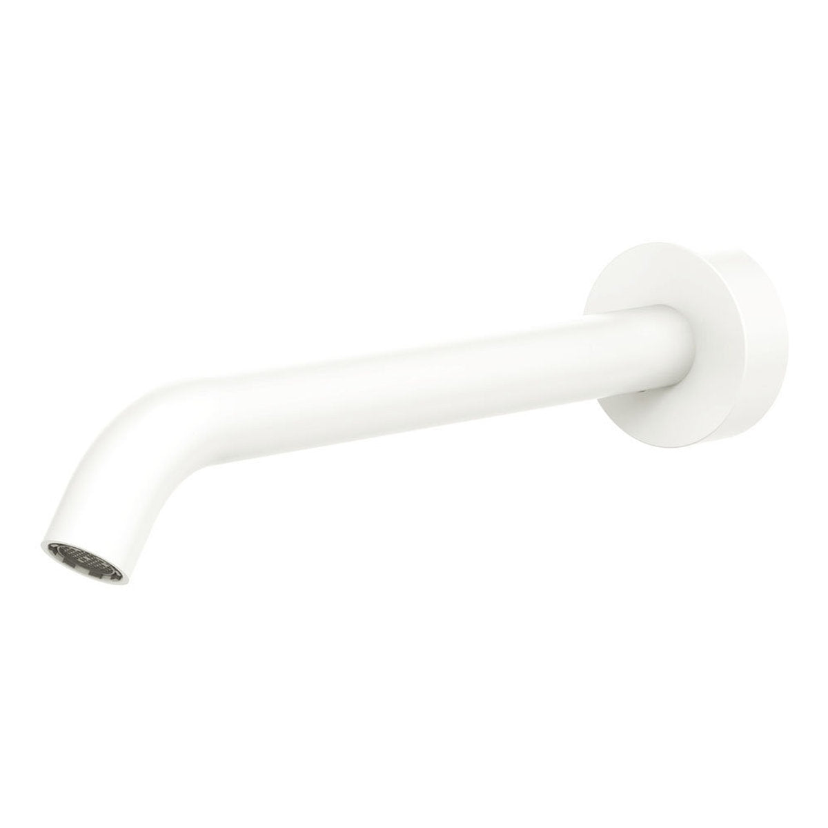Fienza Kaya Wall Basin/Bath Outlet, 220mm, Matte White