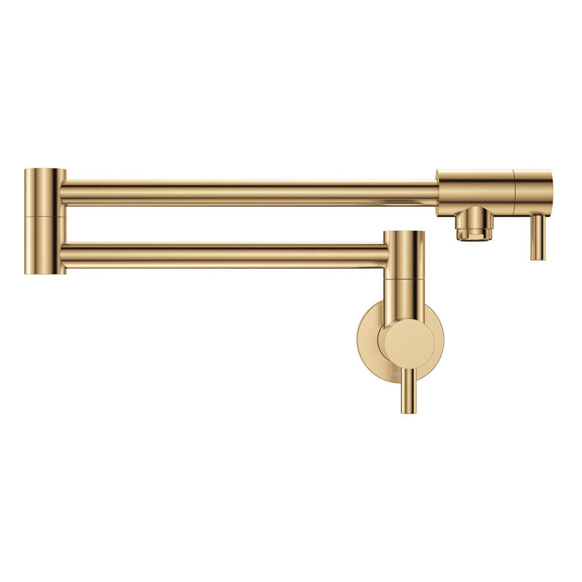 Fienza Kaya Pot Filler, Urban Brass - Lead Free