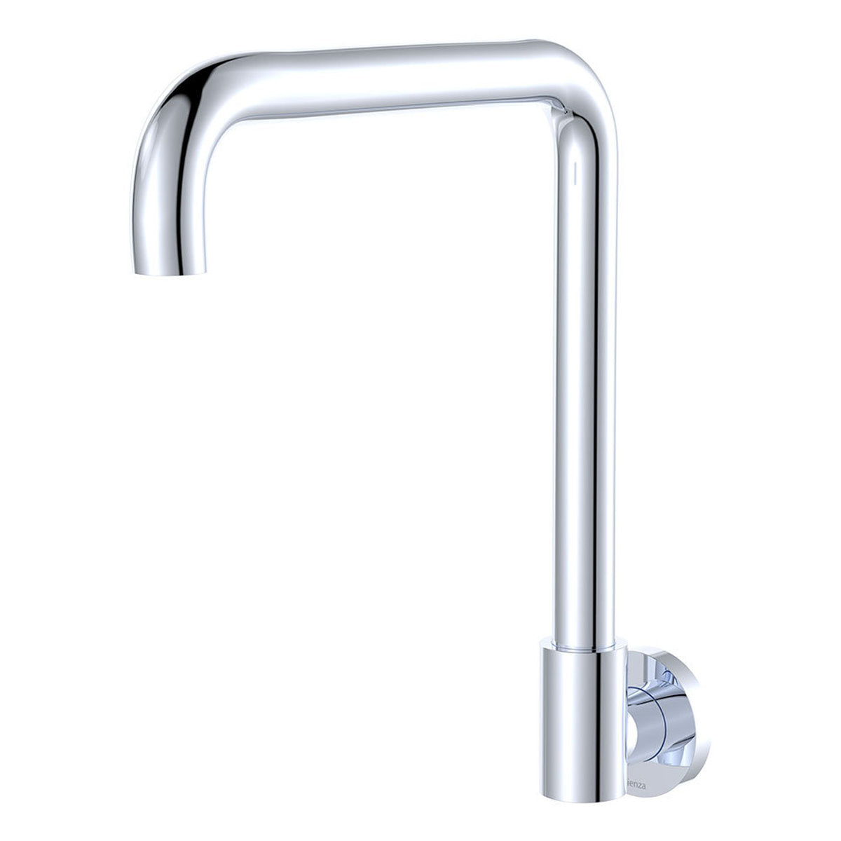 Fienza Kaya Squareline Wall Swivel Outlet Set, Chrome
