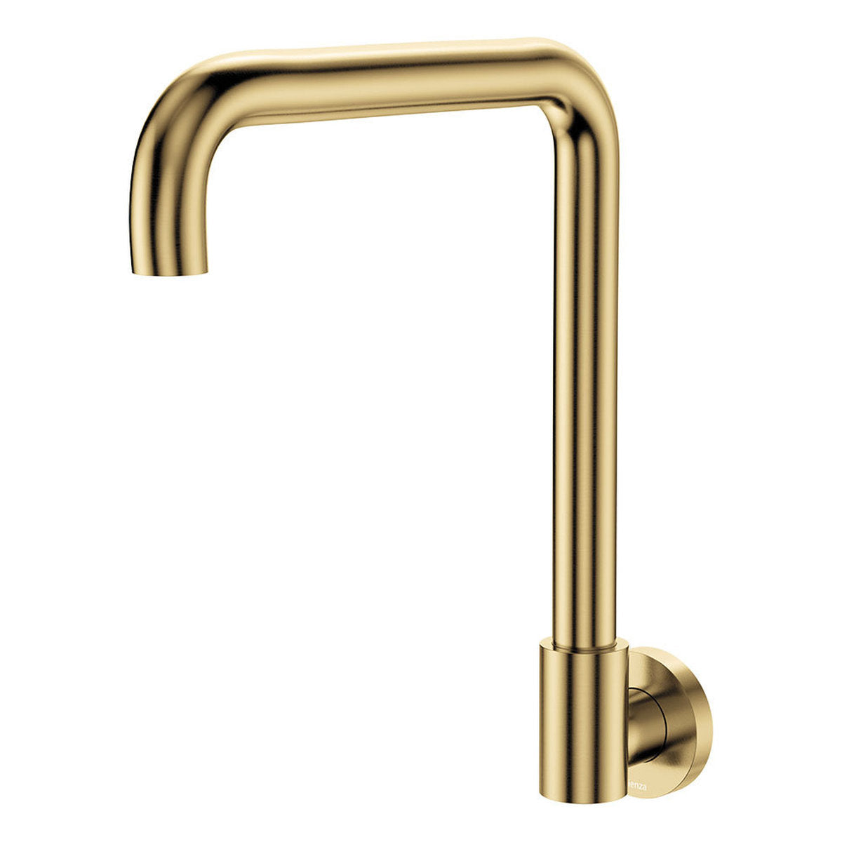 Fienza Kaya Squareline Wall Swivel Outlet Set, Urban Brass