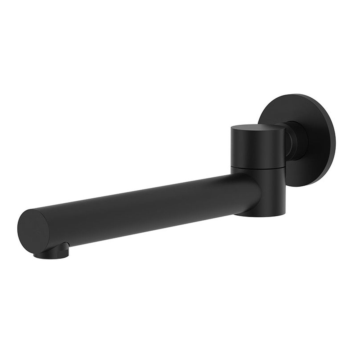 Fienza Kaya Swivel Basin/Bath Outlet, Matte Black