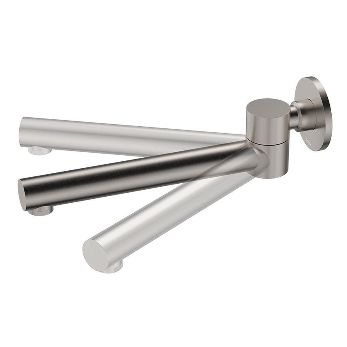Fienza Kaya Swivel Basin/Bath Outlet, Brushed Nickel