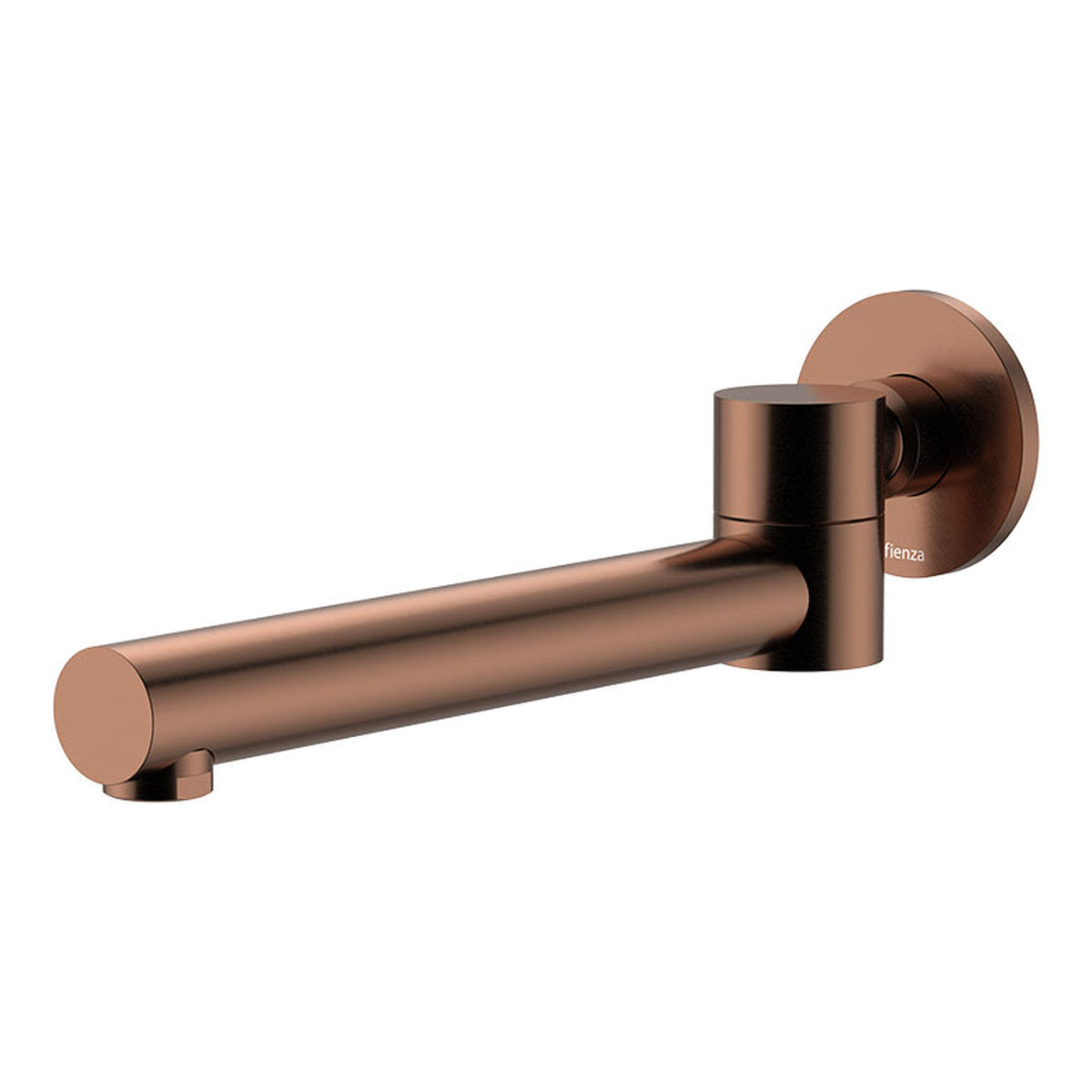 Fienza Kaya Swivel Basin/Bath Outlet, Brushed Copper
