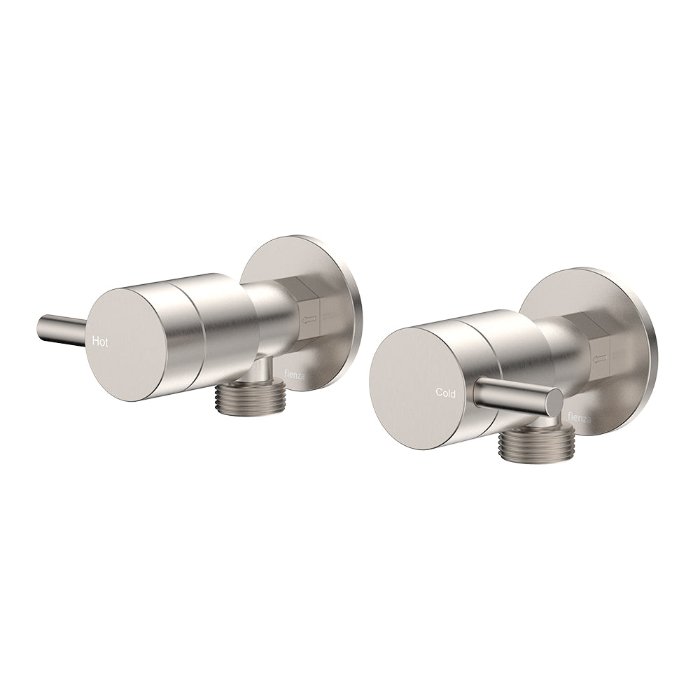 Kaya Washing Machine Assemblies, Brushed Nickel