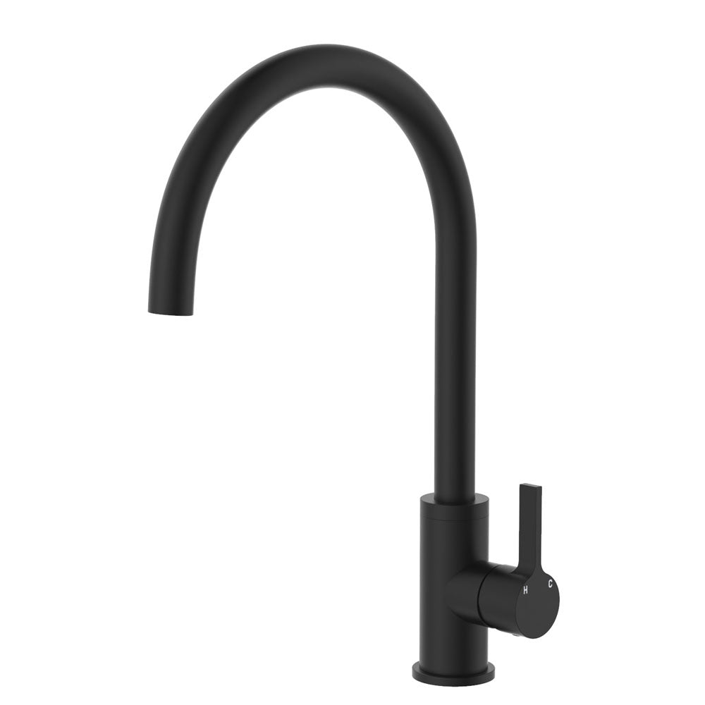 Fienza Sansa Sink Mixer, Matte Black