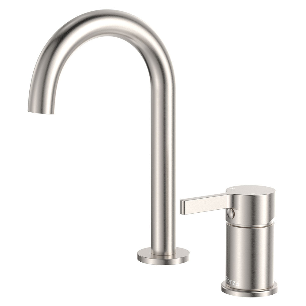 Sansa Round Hob Mixer Set, Brushed Nickel