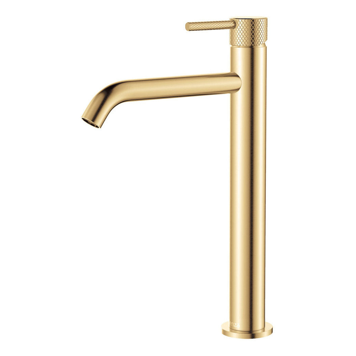 Fienza Axle Tall Basin Mixer, Urban Brass