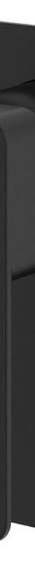 Fienza Tono Wall Mixer, Rectangular Plate, Matte Black