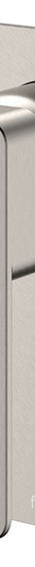 Fienza Tono Wall Mixer, Rectangular Plate, Brushed Nickel