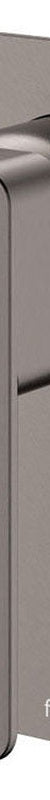 Fienza Tono Wall Mixer, Rectangular Plate, Gun Metal