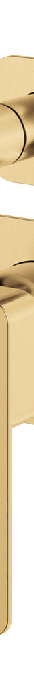 Fienza Tono Wall Diverter Mixer, Square Plates, Urban Brass