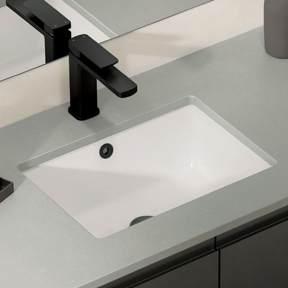 Fienza Tono Basin Mixer, Matte Black - Lead Free