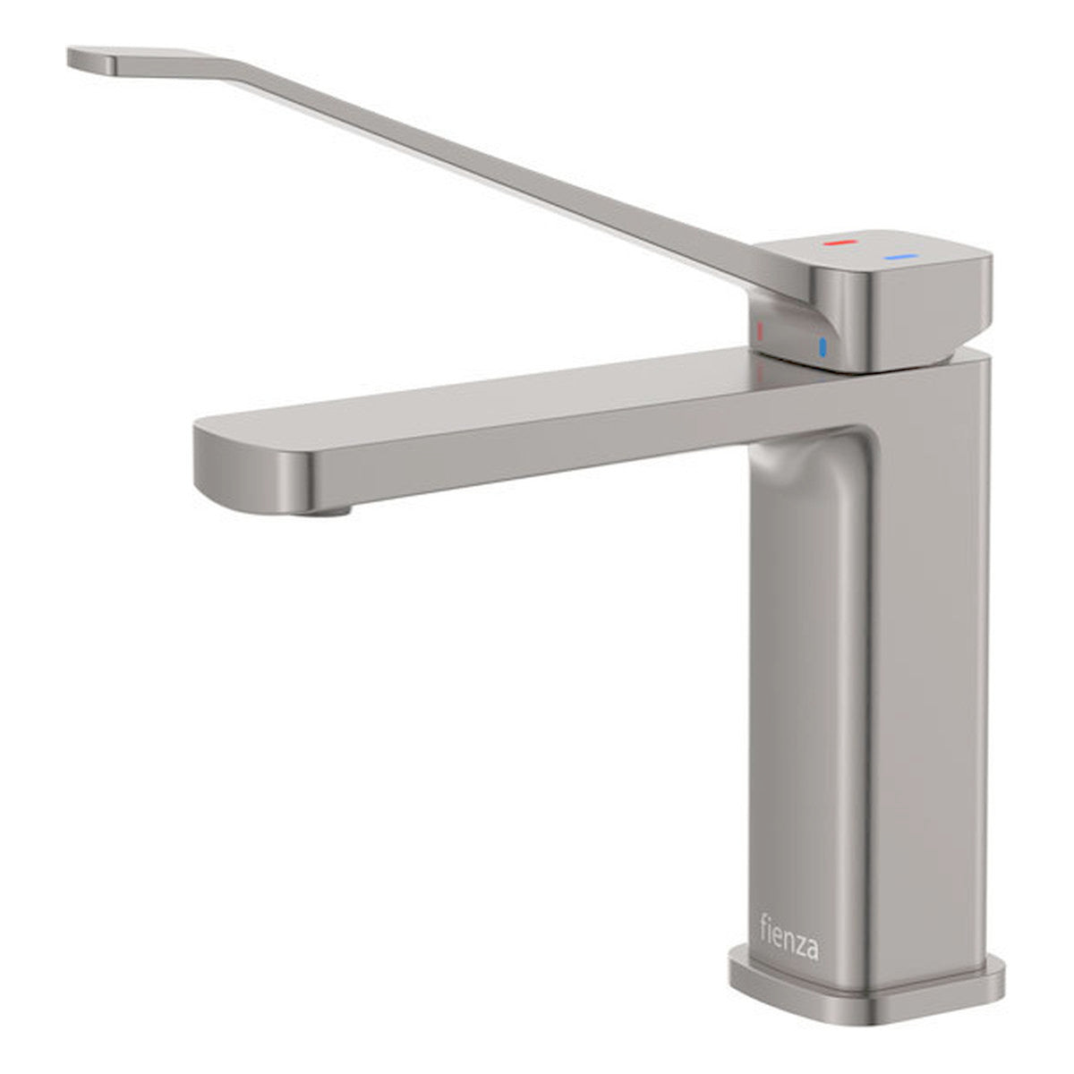 Fienza Tono Care Basin Mixer, Brushed Nickel - Lead Free
