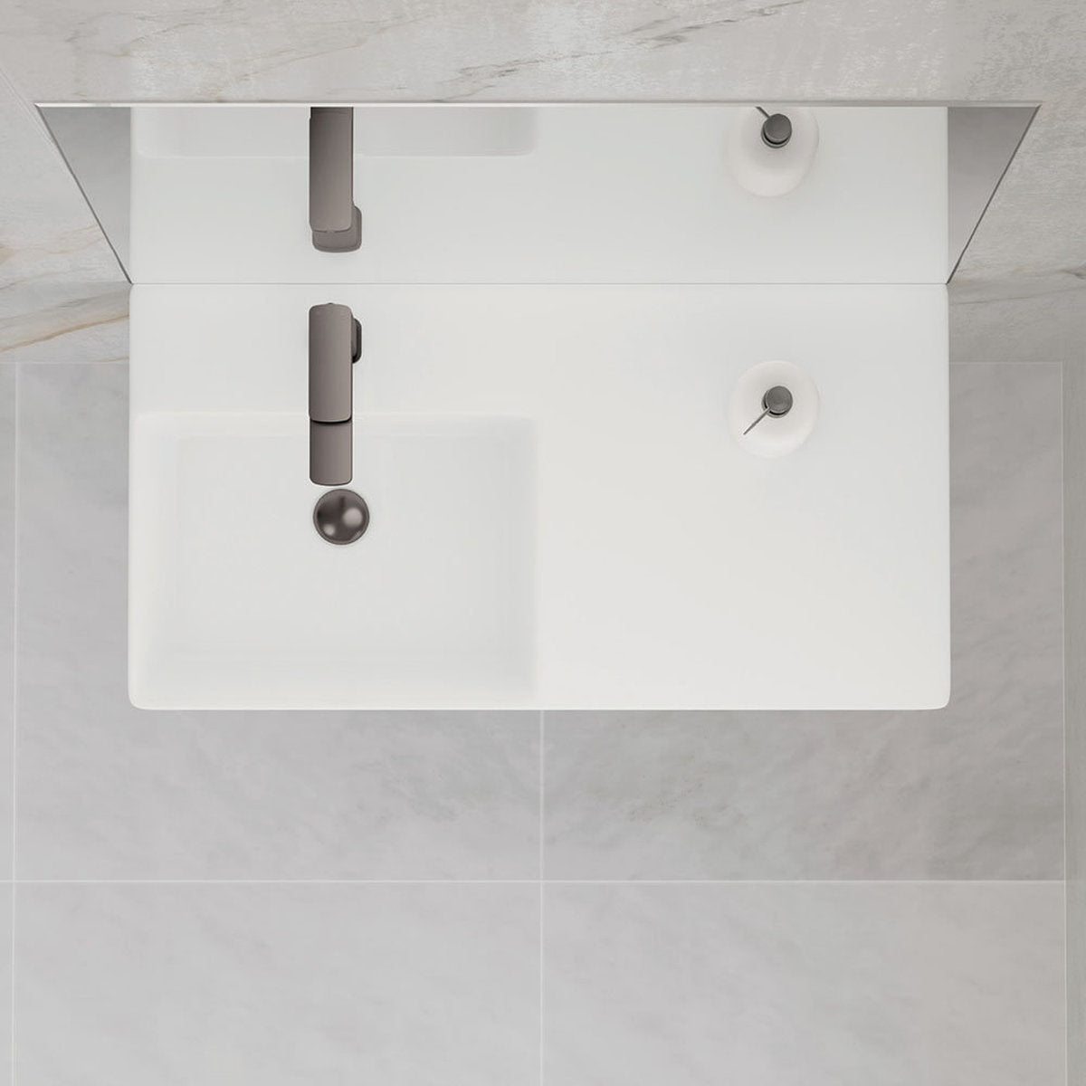 Fienza Tono Basin Mixer, Gun Metal - Lead Free