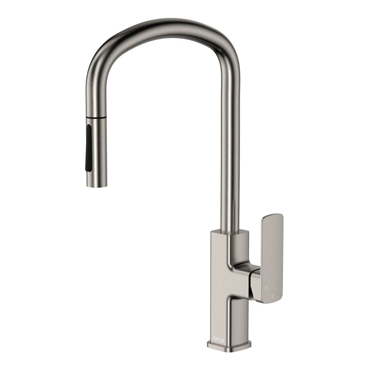 Fienza Tono Pull Out Sink Mixer, Brushed Nickel