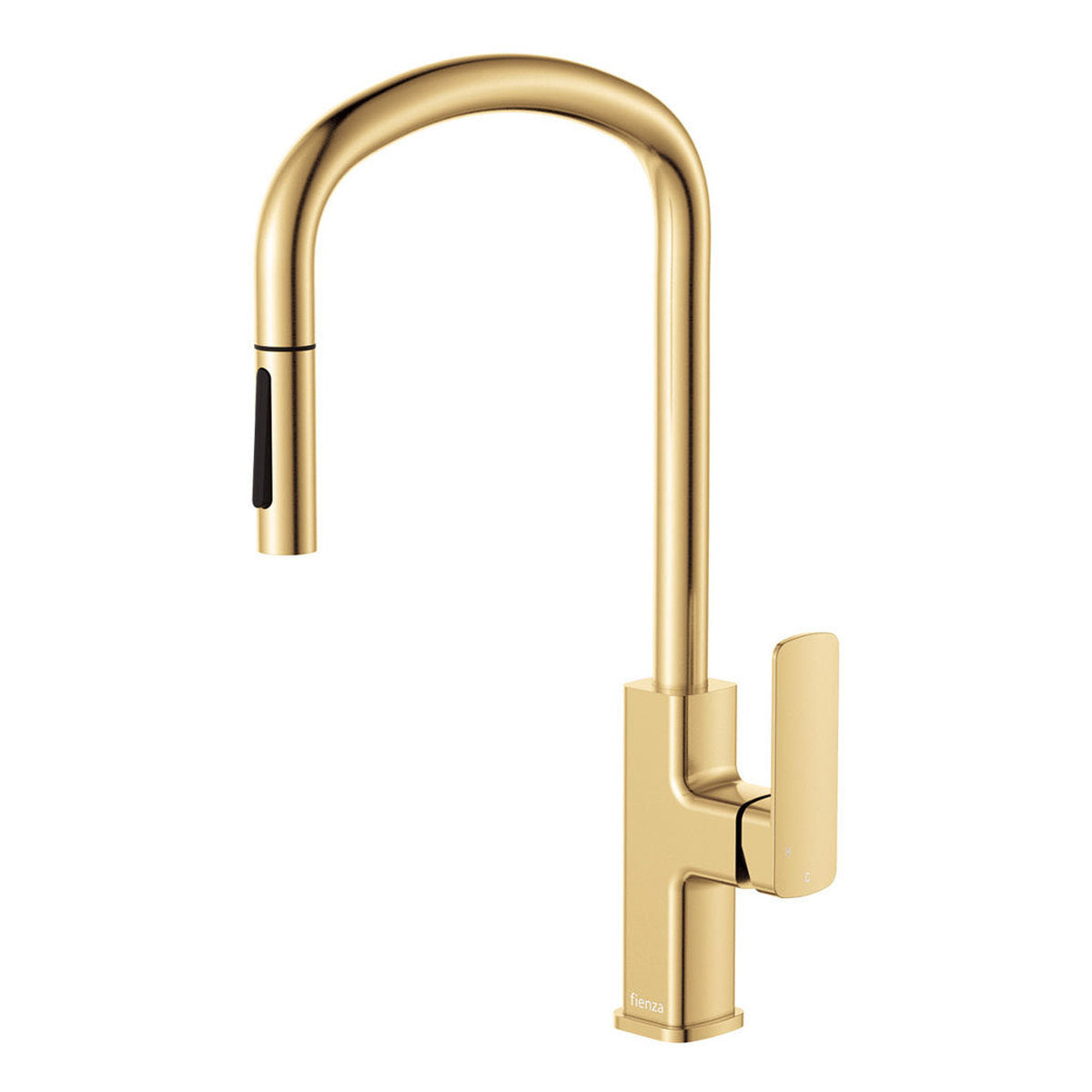 Fienza Tono Pull Out Sink Mixer, Urban Brass
