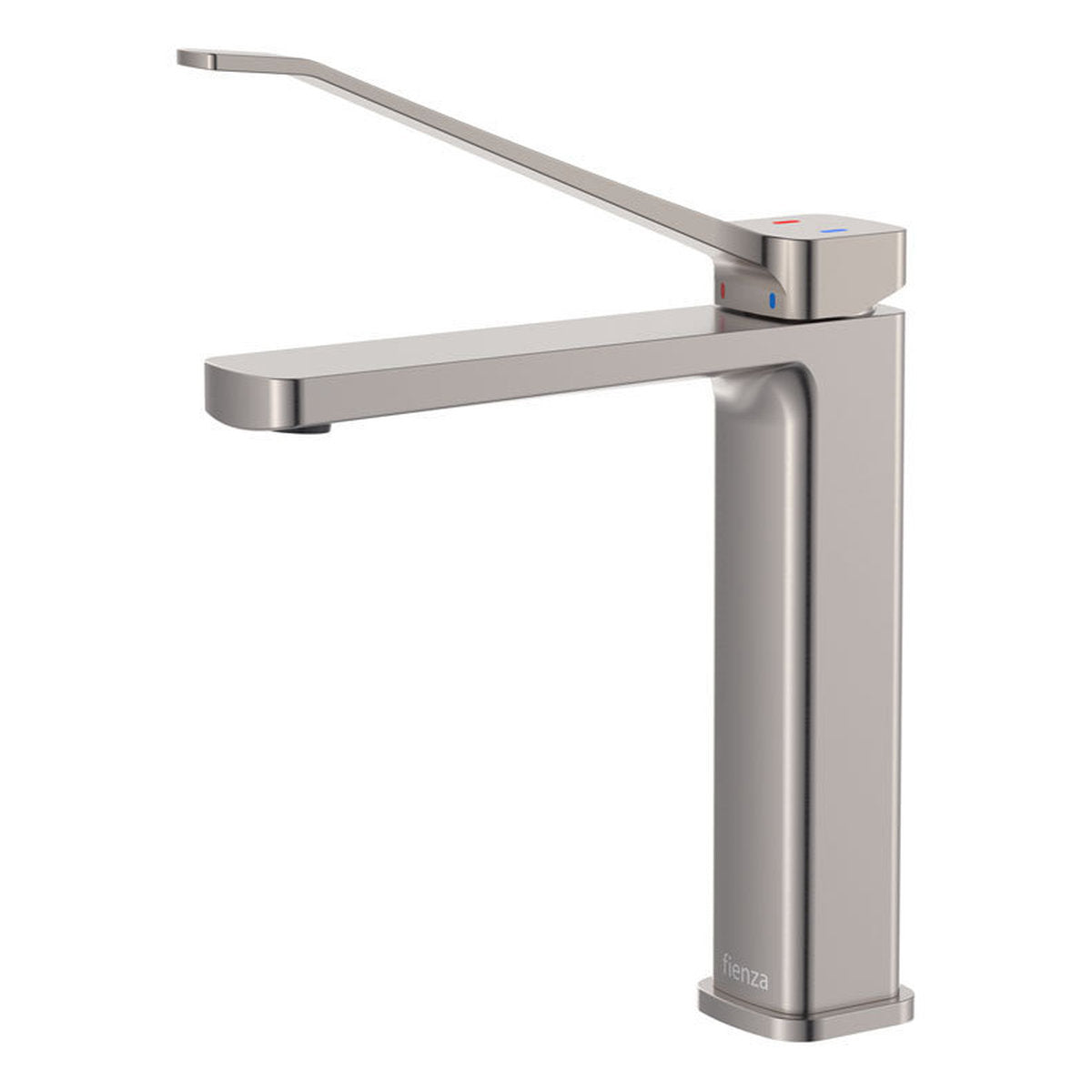 Fienza Tono Care Medium Basin Mixer, Brushed Nickel - Lead Free