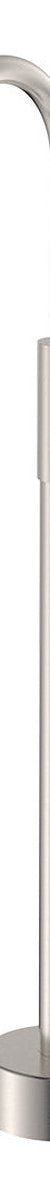 Fienza Tono Floor Mounted Basin/Bath Mixer, Brushed Nickel