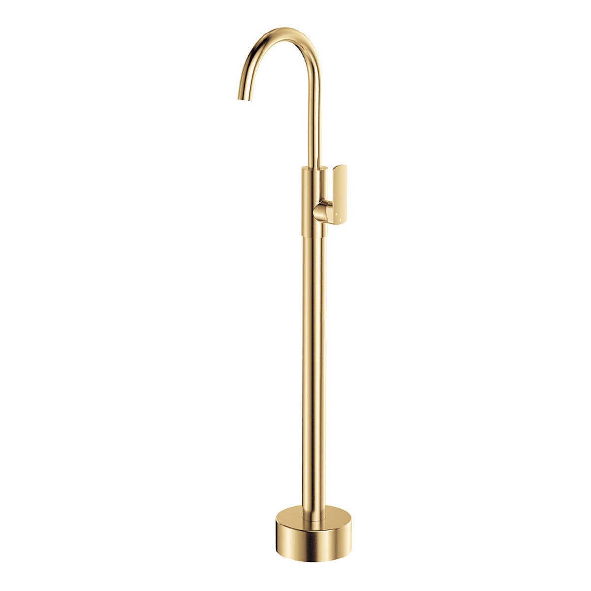 Fienza Tono Floor Mounted Basin/Bath Mixer, Urban Brass