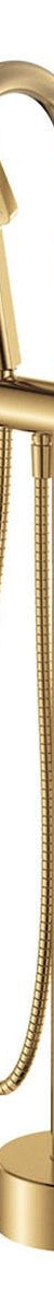 Tono Floor Mounted Bath Mixer With Hand Shower, Urban Brass