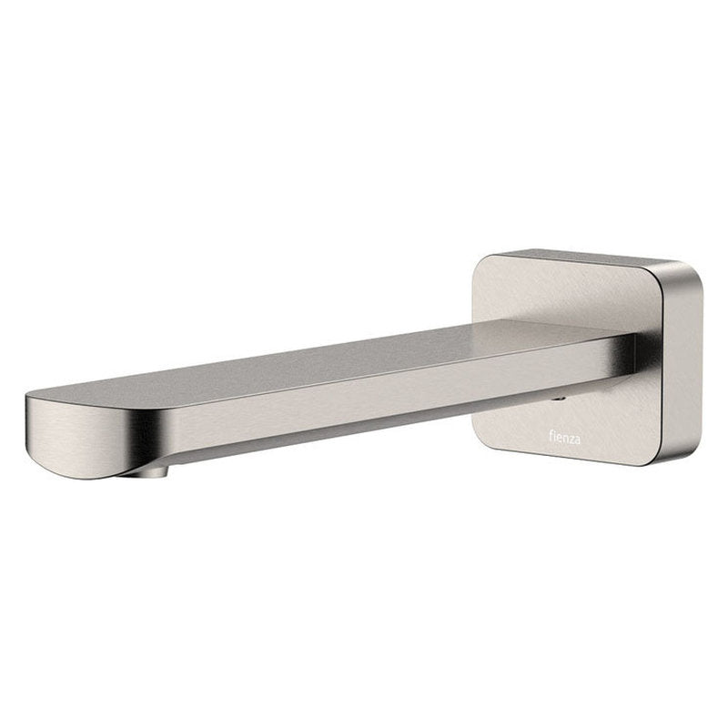 Fienza Tono 180 mm Basin/Bath Outlet, Brushed Nickel