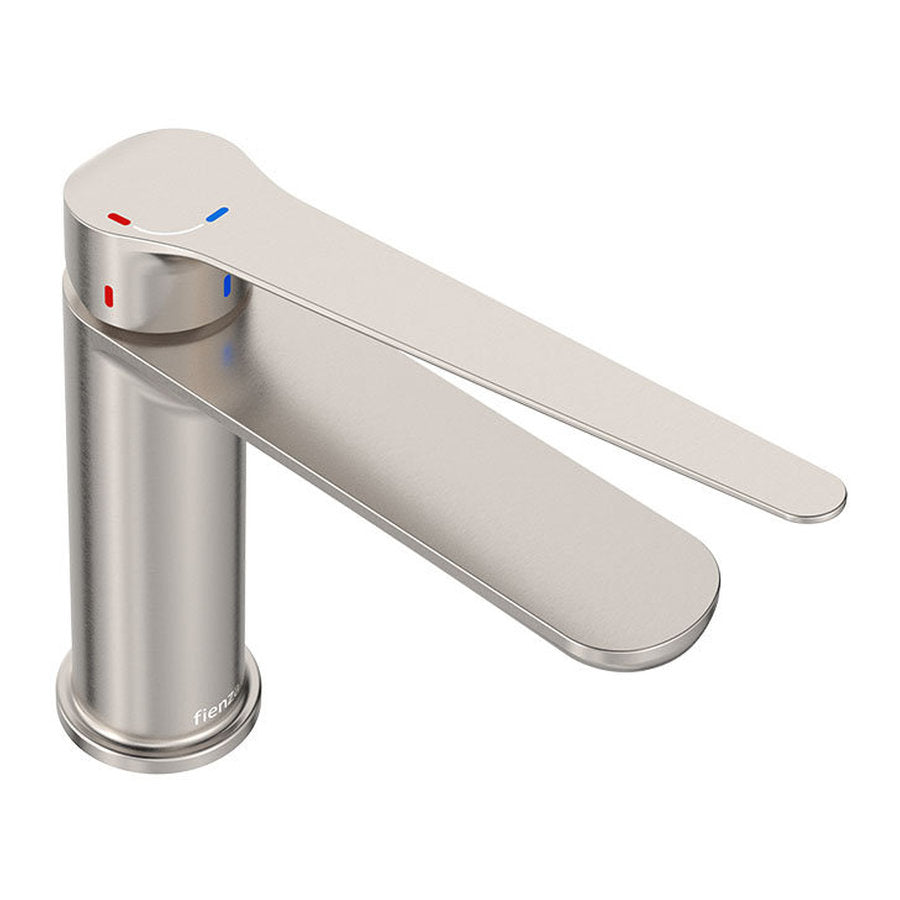 Fienza Empire Care Cold Start Basin Mixer, Brushed Nickel