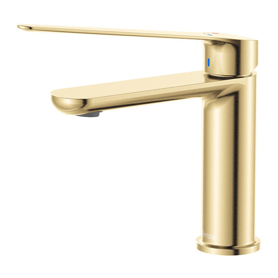 Fienza Empire Care Cold Start Basin Mixer, Urban Brass
