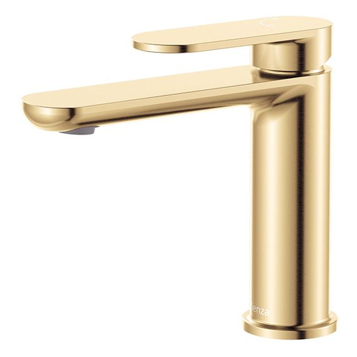 Empire Slim Cold Start Basin Mixer, Urban Brass