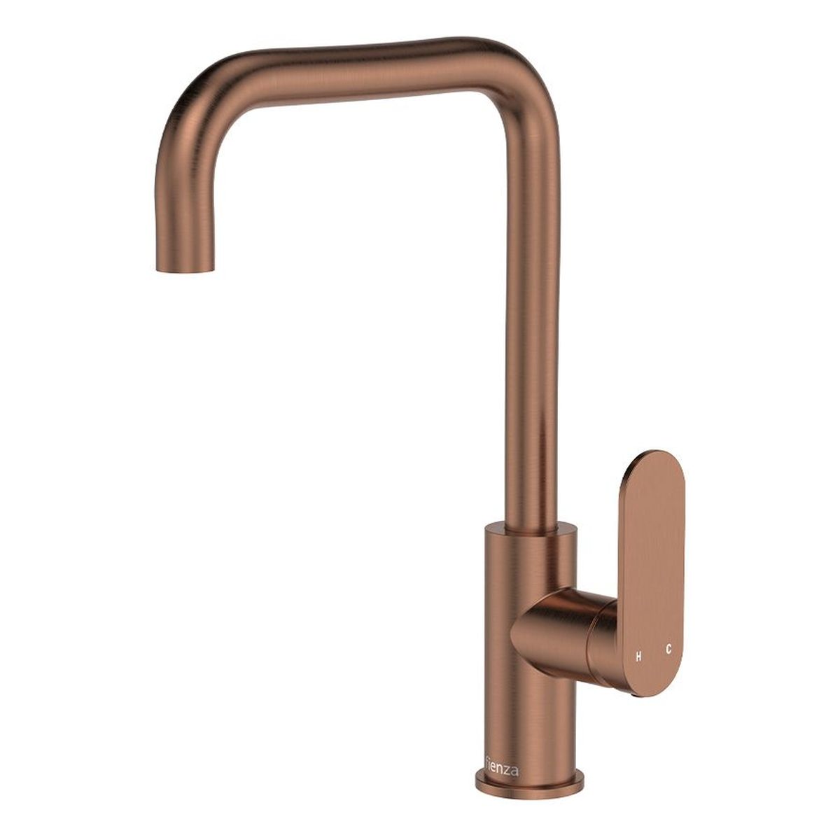 Empire Slim Sink Mixer, Brushed Copper